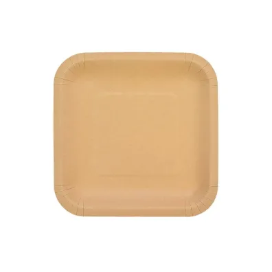 Arpex Talerze papierowe kraftowe 18cm 144 szt.