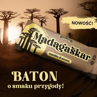 Zmiany Zmiany Baton waniliowo-sezamowy Madagaskar 40 g