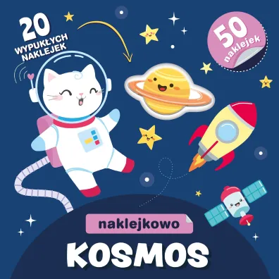 KSIAZECZKA EDUK 240X240 KOSMOS NAKLEJ AWM