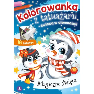 Kolorowanka z tatua�ami. Magiczne �wi�ta