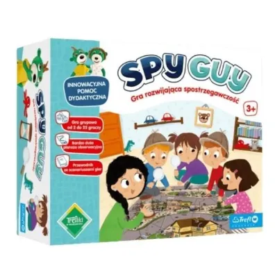 Spy Guy. Gra edukacyjna gra dla grup TREFL