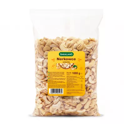Bakalland Orzechy nerkowca powki 1 kg