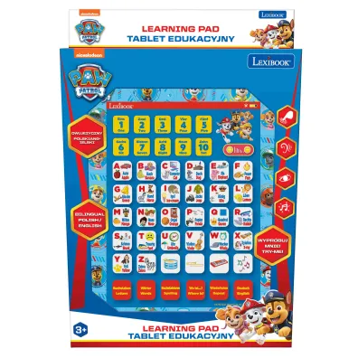 Dwuj�zyczny tablet edukacyjny Psi Patrol JCPAD002PAi17 Lexibook-Apollo