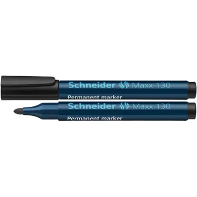 Schneider Marker permanentny okrgy czarny 10 szt.