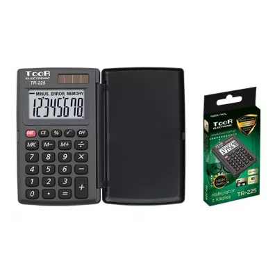 Toor Kalkulator kieszonkowy 8-pozycyjny z klapk�