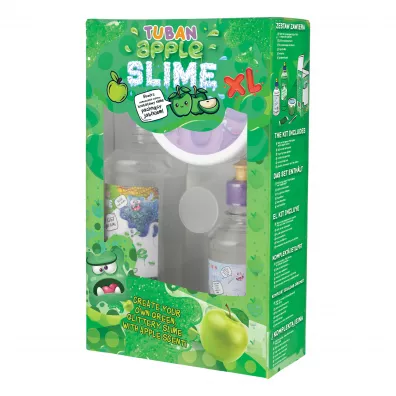 Zestaw Super Slime XL - Jabko TUBAN