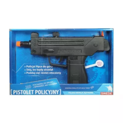 Pistolet policyjny z polskim modu�em d�wi�kowym Swede