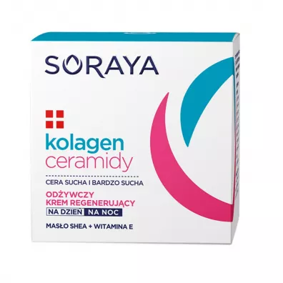 Soraya Kolagen & Ceramidy odywczy krem regenerujcy na dzie i noc 50 ml