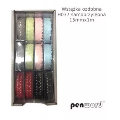 Penword Wst��ka ozdobna samoprzylepna 15mm, 12 x 1m