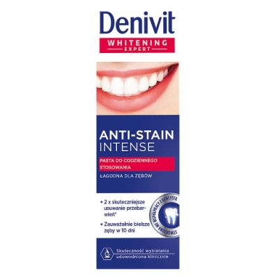 Denivit Anti-Stain Intense Toothpaste pasta do zbw do codziennego stosowania 50 ml