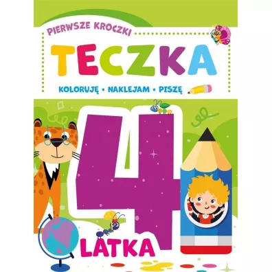 Pierwsze kroczki. Teczka 4-latka