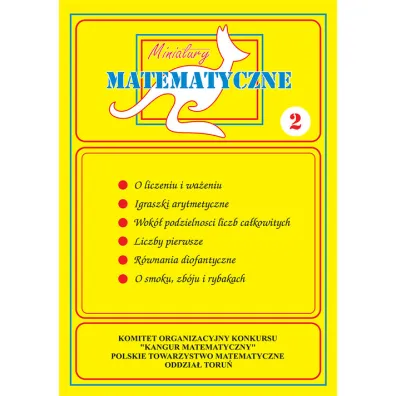 Miniatury matematyczne. Cz�� 2 - Adela �wi�tek, Pawe� Jarek, Miros�aw Uscki, Piotr Nodzy�ski, Zbigniew Bobi�ski