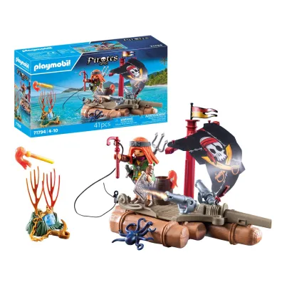 Playmobil Pirates Piracka tratwa ze skarbem 71794