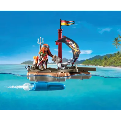 Playmobil Pirates Piracka tratwa ze skarbem 71794