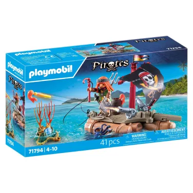 Playmobil Pirates Piracka tratwa ze skarbem 71794