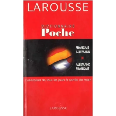 Dictionnaire poche francais-allemand
