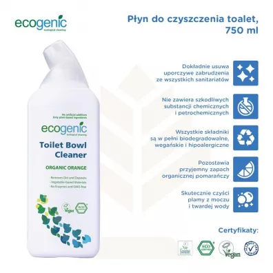 Ecogenic P�yn do czyszczenia toalet 750 ml