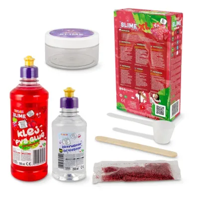 Zestaw Super Slime XL - Truskawka TUBAN