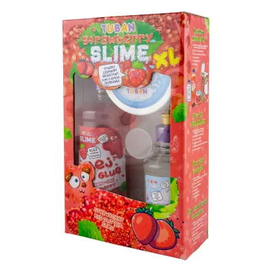 Zestaw Super Slime XL - Truskawka TUBAN