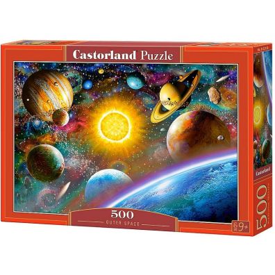 Puzzle 500 el. Przestrze kosmiczna Castorland