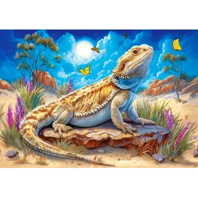 Puzzle 500 el. The Lizard King CASTORLAND  B-54206