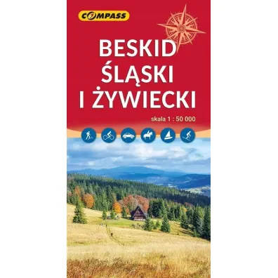 Beskid �l�ski i �ywiecki. Mapa turystyczna w skali 1:50 000
