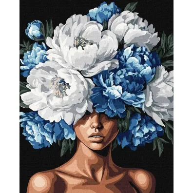 Ideyka Malowanie po numerach - Rozkwitaj�ca my�l 40x50cm