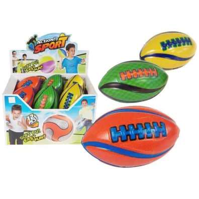Pi�ka rugby z twardej piank MIX Adar
