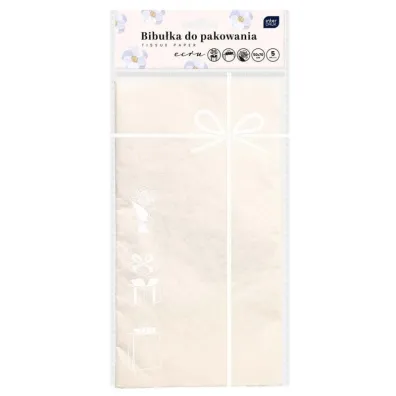 Interdruk BIBULA OZD 50X70CM ECRU OP5SZT INT PBH