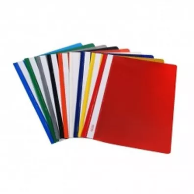 Biurfol Skoroszyt twardy PVC granat 10 szt.