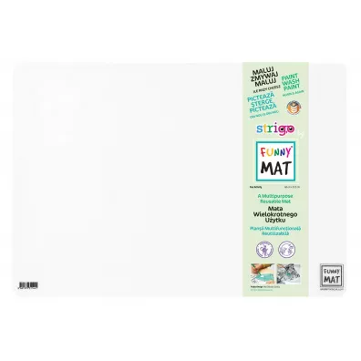 Strigo Funny Mat Transparent - Bez wzoru 48x33.5 cm