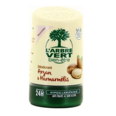 Larbre Vert Dezodorant w kulce Olejek arganowy 50 ml