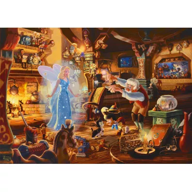 Puzzle 1000 el. Thomas Kinkade Pinokio Disney Schmidt