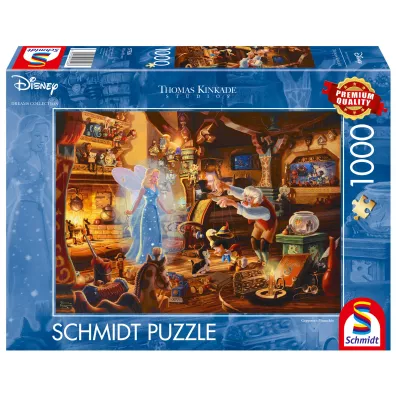Puzzle 1000 el. Thomas Kinkade Pinokio Disney Schmidt