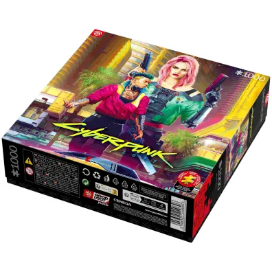 Puzzle 1000 el. Cyberpunk 2077 Kitsch Style Good Loot