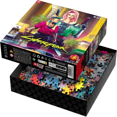 Puzzle 1000 el. Cyberpunk 2077 Kitsch Style Good Loot