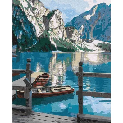 Ideyka Malowanie po numerach - G�rski spok�j 40x50cm