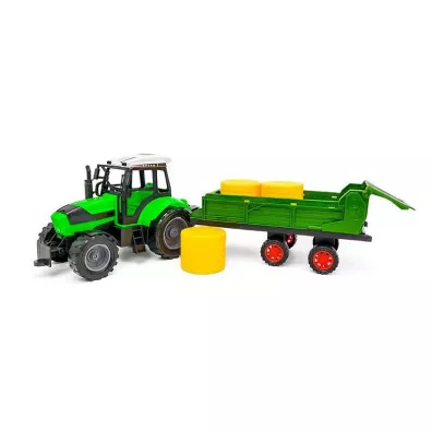 Traktor z przyczep pod kloszem New Fashion Vehicles 101763 Ciuciubabka