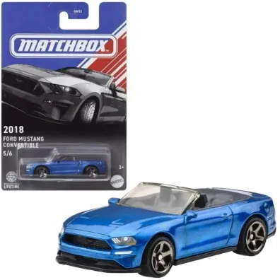 Matchbox. Samoch�d 2018 Ford Mustang Convertible Mattel
