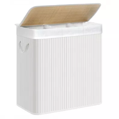 Songmics Kosz bambusowy stojcy 60 cm
