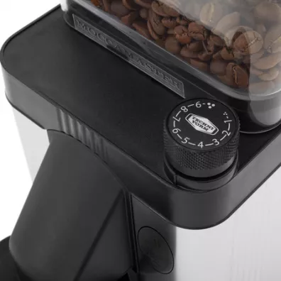 Moccamaster KM5 Burr Grinder Polished Silver M�ynek automatyczny
