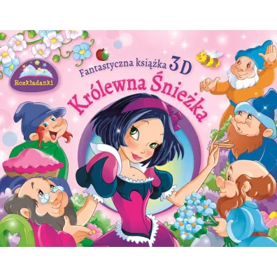 Fantastyczna ksi��ka 3D. Kr�lewna �nie�ka. Rozk�adanki - Gian Luca Oliveri ilustr