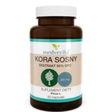 Medverita Kora Sosny Suplement diety 60 kaps.