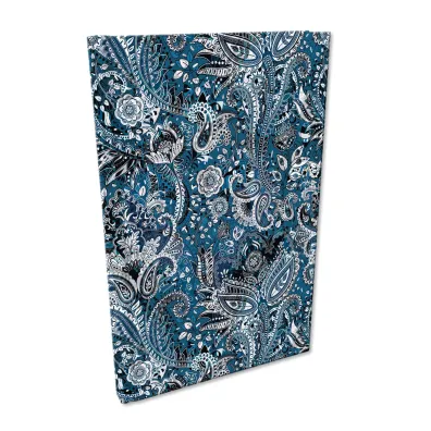 Bee-bee Notes A5 Soft Touch Ornament Blue kratka