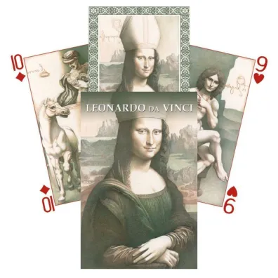 Leonardo Da Vinci, karty do gry