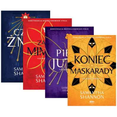 Pakiet Czas �niw. Tomy 1-4: Czas �niw, Zakon Mim�w, Pie�� jutra, Koniec maskarady - Samantha Shannon