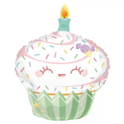 Amscan Balon foliowy SuperShape Crazy Cake 88x70cm