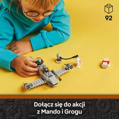 LEGO Star Wars My�liwiec N-1 Mando i Grogu 75410