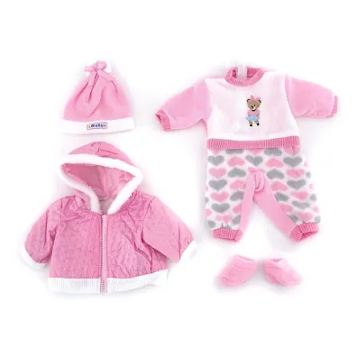R�owe ubranko dla bobasa z kurteczk� 45cm Adar