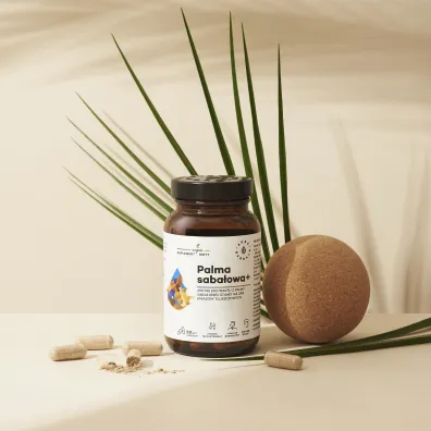 Aura Herbals Palma saba�owa 400 mg Suplement diety 60 kaps.
